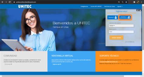 blackboard unitec ingresar.